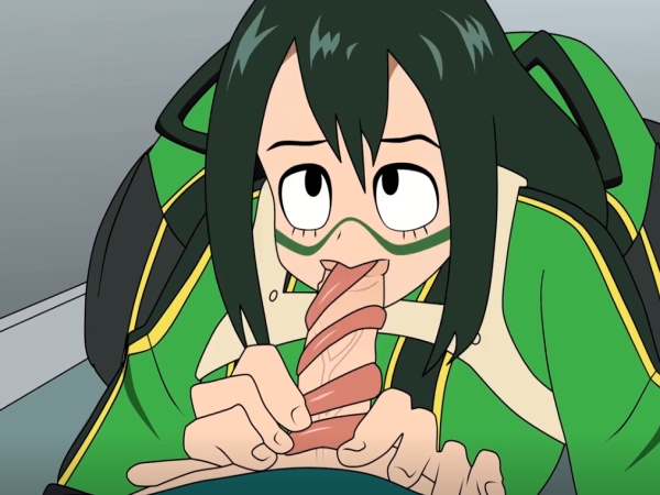 Anime Cartoon Blowjob - Twisty Tongue Blowjob Porn Cartoon