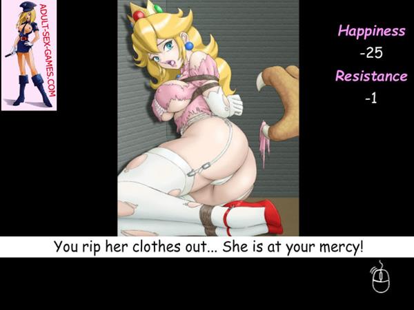 Princess Peach Sex - Princess Peach Sex Slave Porn Game