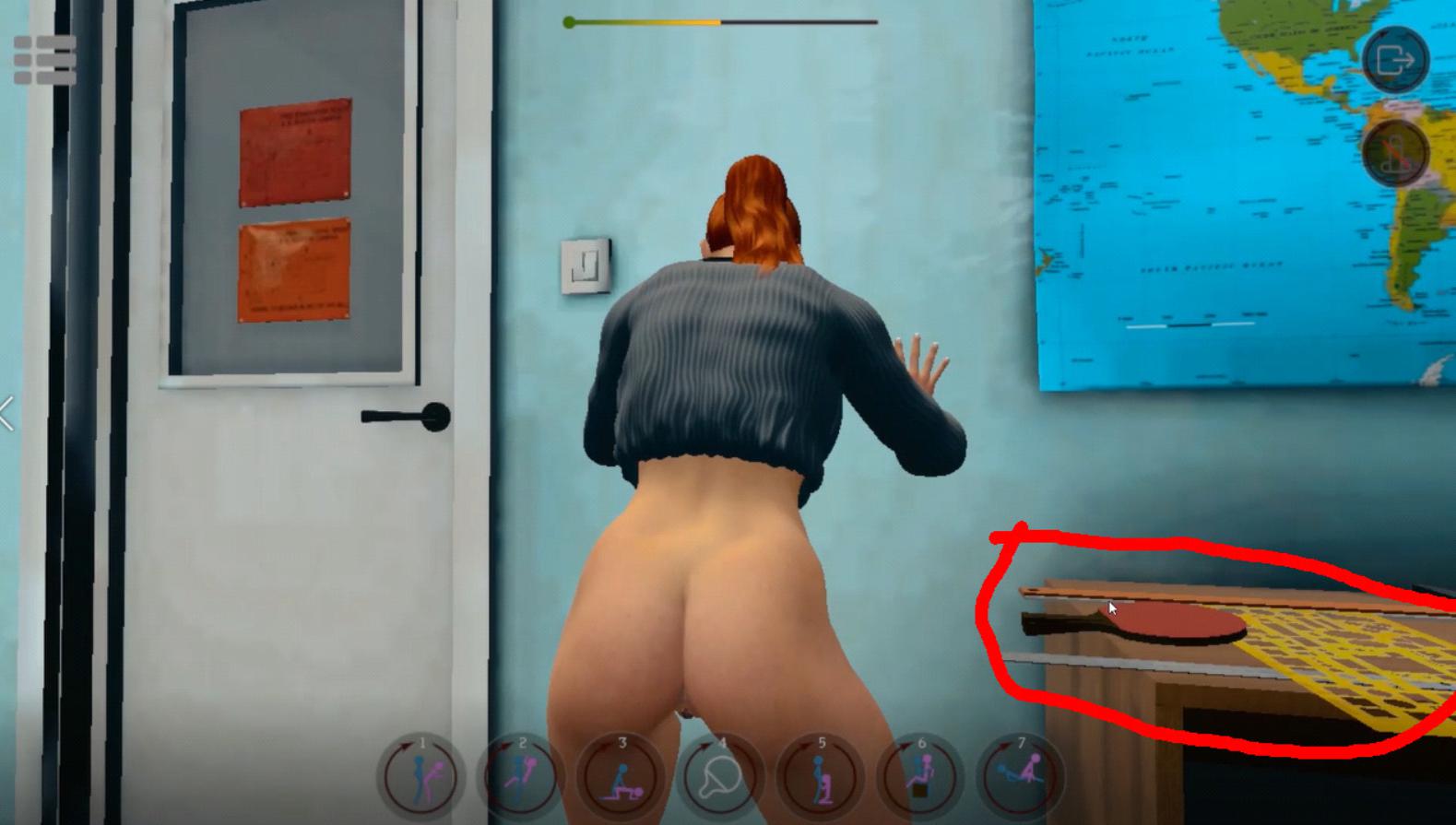 Futanari Spanking Her Ass - SinVR Game Playthrough